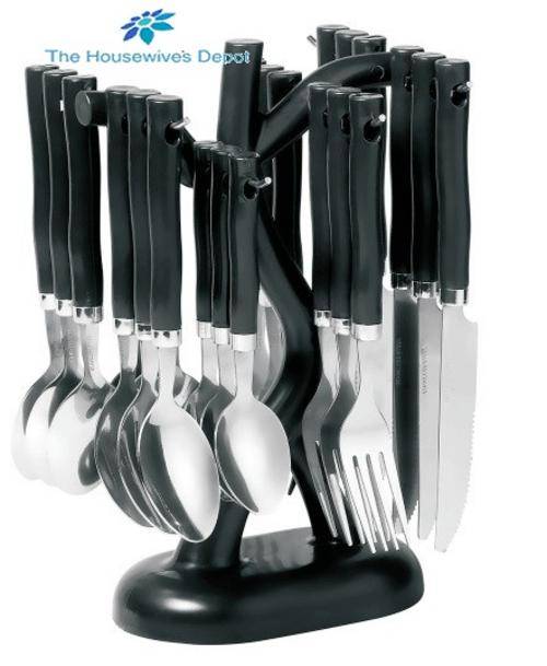 24 pc SUNBEAM cutlery set on stand ***SPECIAL PRICE*** from The Housewives Depot