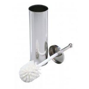 Free Standing Bathroom Chrome Toilet Brush Holder