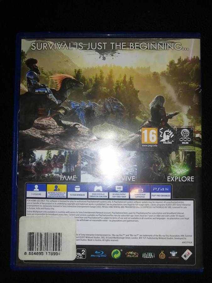 Ark Survival Evolved - PS4