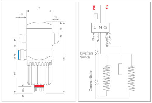 Selen 5.5Kw Instant Water Heater