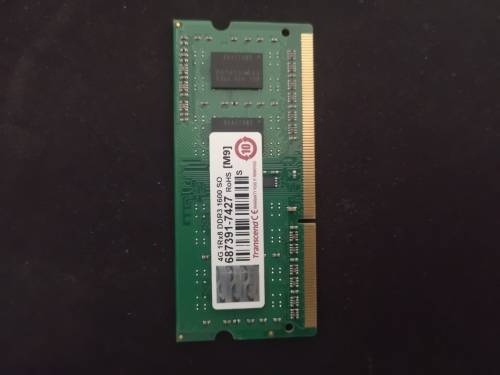 Transcend 4GB DDR3 1600 Laptop Ram