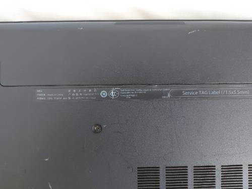 Dell inspirion 15 core i5 Laptop - SSD