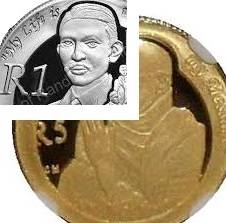 1/10 OZ PROOF GOLD AND SILVER GANDHI COMBO *R1 Start*