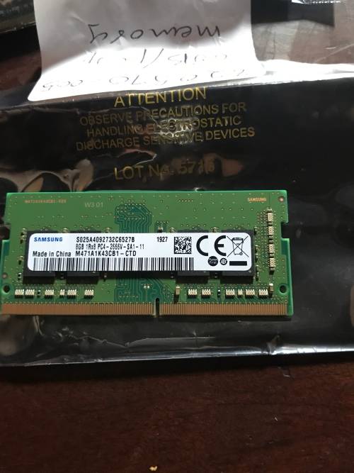Samsung Ddr4 8gb Laptop Ram