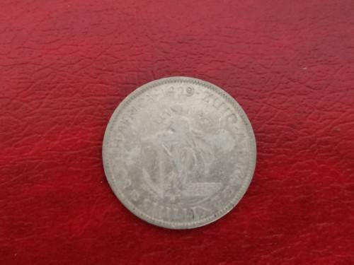 1929 Shilling (F to VF)