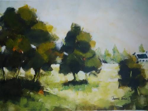 OIL ON CANVAS BY JUNIOR FUNGAI