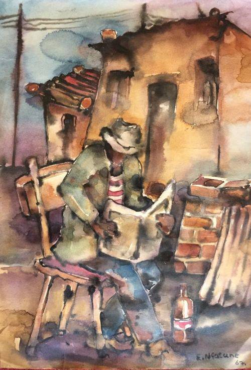 HIGHLY COLLECTABLE PIECE FROM EPHRAIM NGATANE