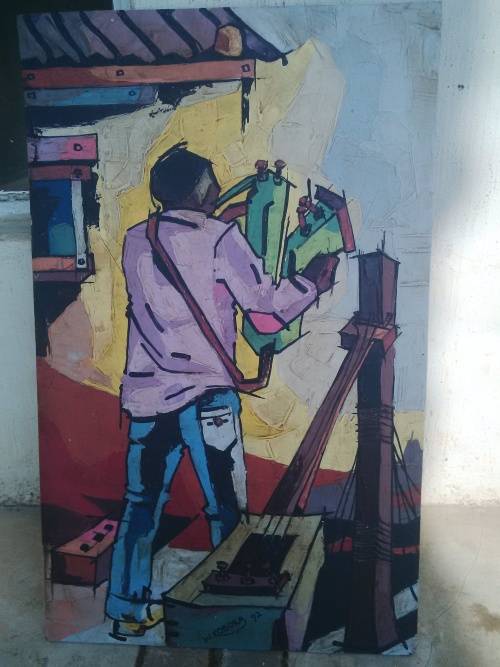 HIGHLY COLLECTABLE MASTER PIECE BY W. KOBOKA~~ OIL ON BOARD