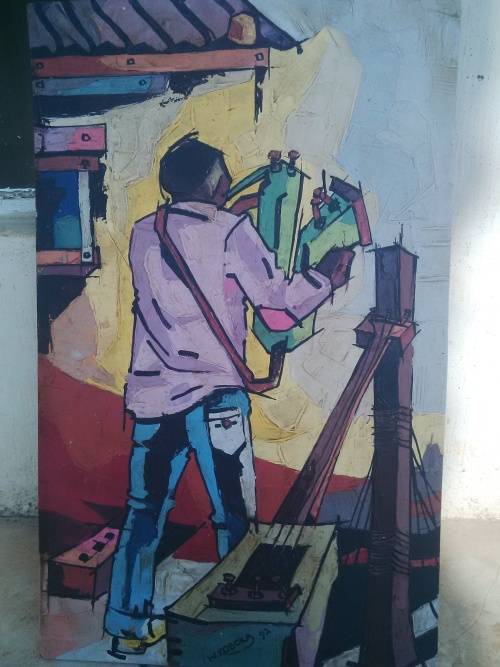 HIGHLY COLLECTABLE MASTER PIECE BY W. KOBOKA~~ OIL ON BOARD