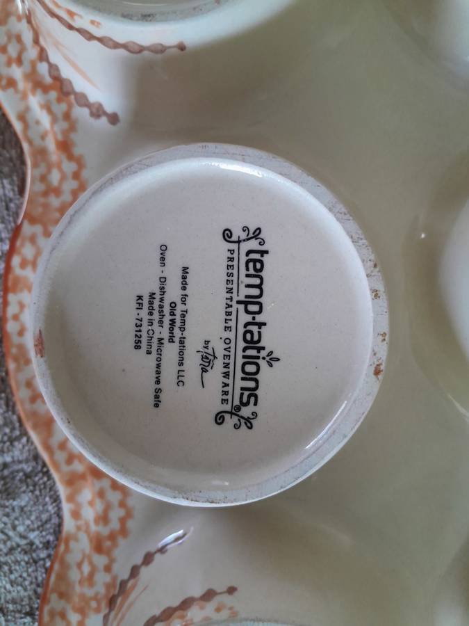 Temptations By Tara old world muffin pan