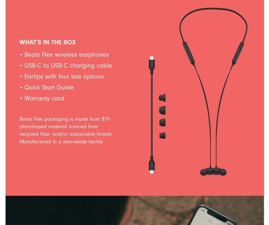 BEATS BY DRE FLEX WIRELESS EARPHONES BRAND NEW