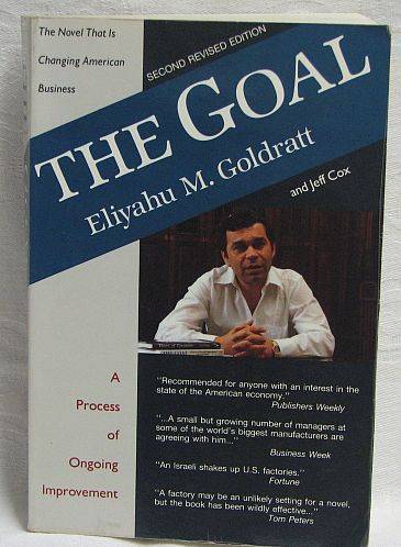 THE GOAL, by Eliyahu M Goldratt & Jeff Cox - Paperback 1992 (Second Revised Edition)