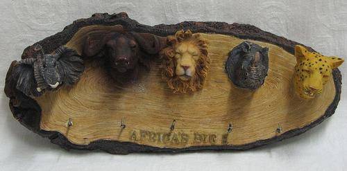KEY RACK - AFRICA'S BIG 5