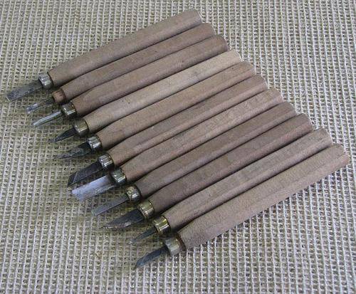 Wood Carving CHISELS - Set of 11