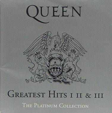 QUEEN THE PLATINUM COLLECTION, Greatest Hits I II & III - 3-CD SET