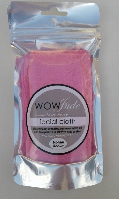 Facial cloth for general cleaning 14x14cm