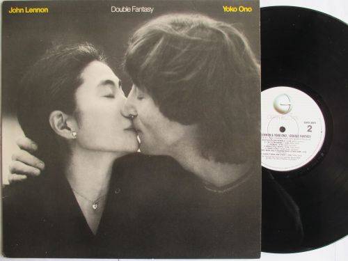 JOHN LENNON YOKO ONO - DOUBLE FANTASY - USA VG+ / VG WITH INNER