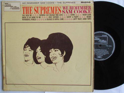 THE SUPREMES - WE REMEMBER SAM COOKE - UK VG /VG- MONO