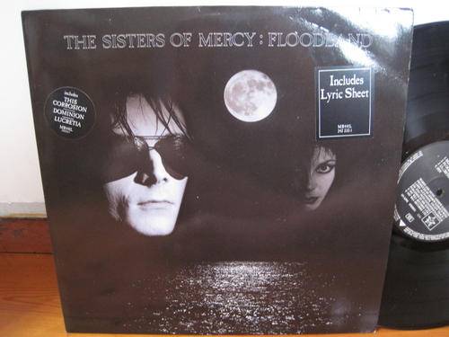 THE SISTERS OF MERCY - FLOODLAND - GERMANY VG+ / VG+ WITH INNER & INSERT