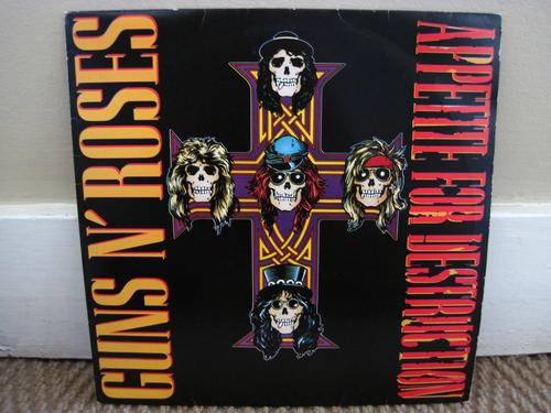 GUNS & ROSES - APPETITE FOR DESTRUCTION - RSA VG+ / VG+