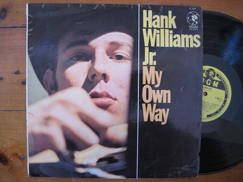 HANK WILLIAMS JR. - MY OWN WAY - RSA VG+ / VG
