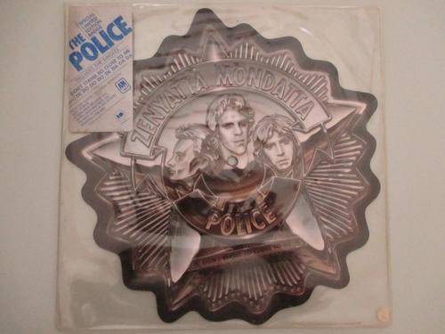 THE POLICE - DONT STAND SO CLOSE TO ME / DE DO DO DO DE DA DA DA USA SHAPED PICTURE DISC VG+ / VG+