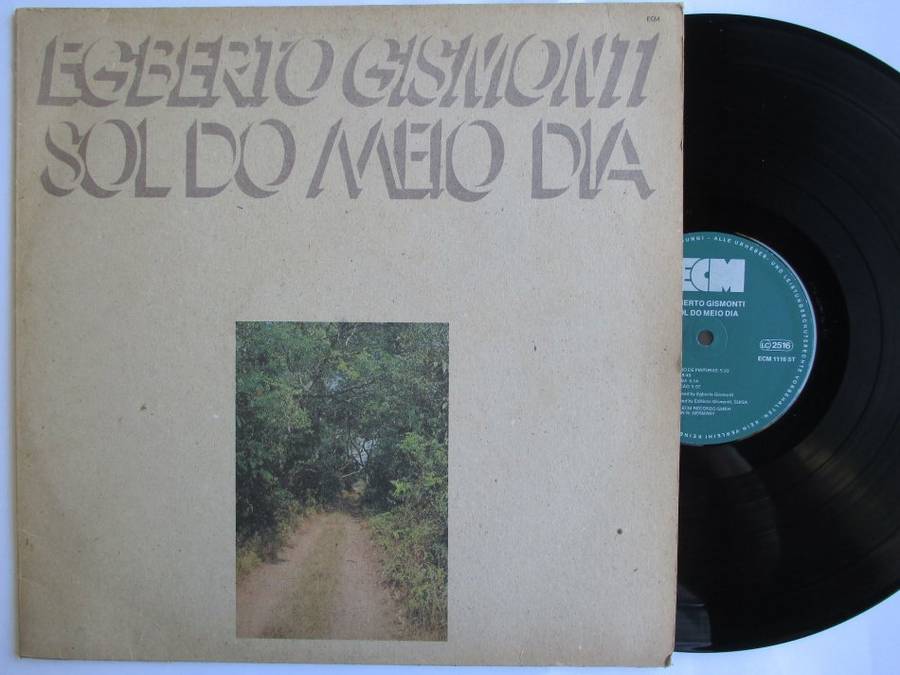 EGBERTO GISMONTI - SOL DO MEIO DIA - GERMANY VG+/VG+ VASCONCELOS TOWNER WALCOTT GARBAREK