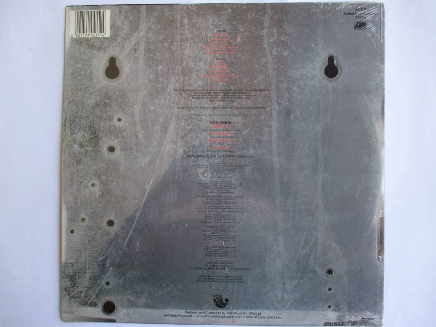 FOREIGNER - RECORDS - RSA EX / EX SEALED