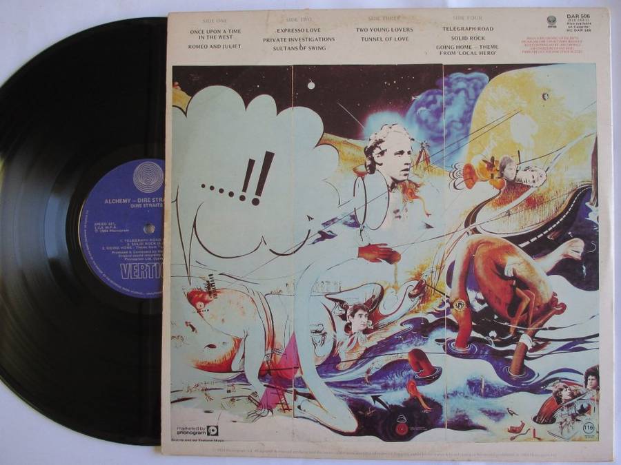 DIRE STRAITS - ALCHEMY - RSA VG+ / VG 2 LP GATEFOLD