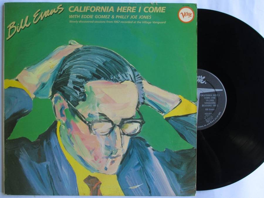 BILL EVANS - CALIFORNIA HERE I COME - USA VG  VG 2 LP GATEFOLD
