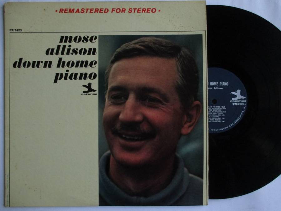 MOSE ALLISON - DOWN HOME PIANO - USA VG+ / VG O.G. PRESTIGE