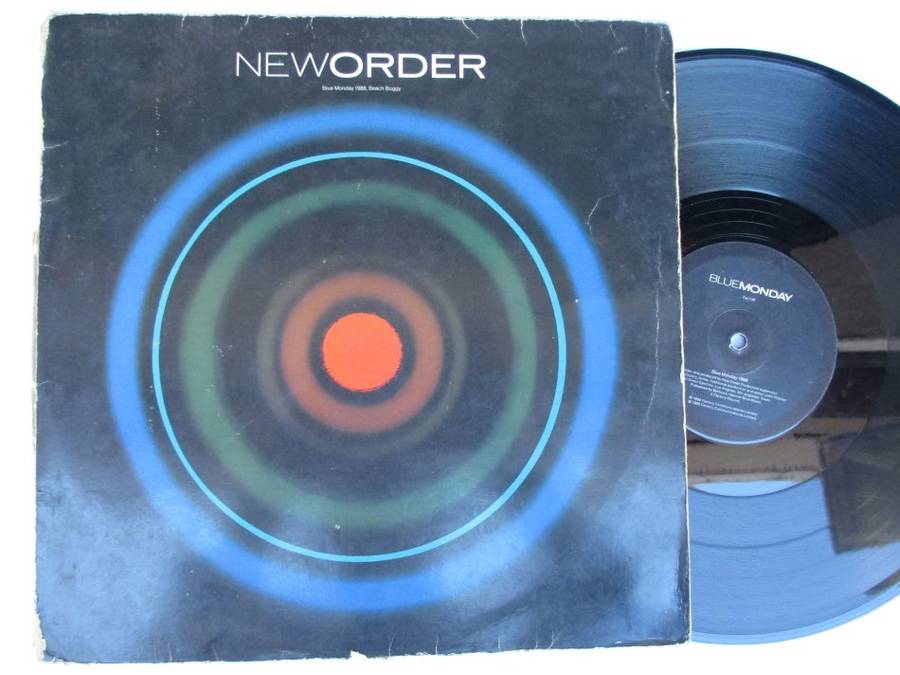 NEW ORDER - BLUE MONDAY / BEACH BUGGY 12" UK VG- /VG-