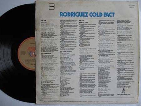 RODRIGUEZ - COLD FACT - RSA - VG- / VG-