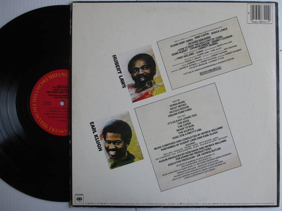 HUBERT LAWS AND EARL KLUGH - HOW TO BEAT THE HIGH COST OF LIVING - USA VG+ /VG+