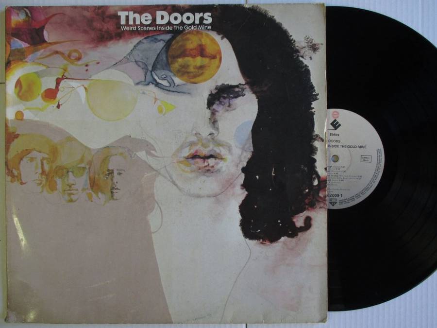 THE DOORS - WEIRD SCENES INSIDE THE GOLD MINE - GERMANY VG /VG+ /VG 2 LP GATEFOLD