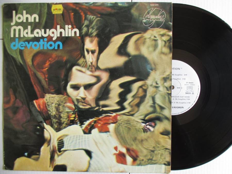 JOHN MC LAUGHLIN - DEVOTION - FRANCE - VG / VG