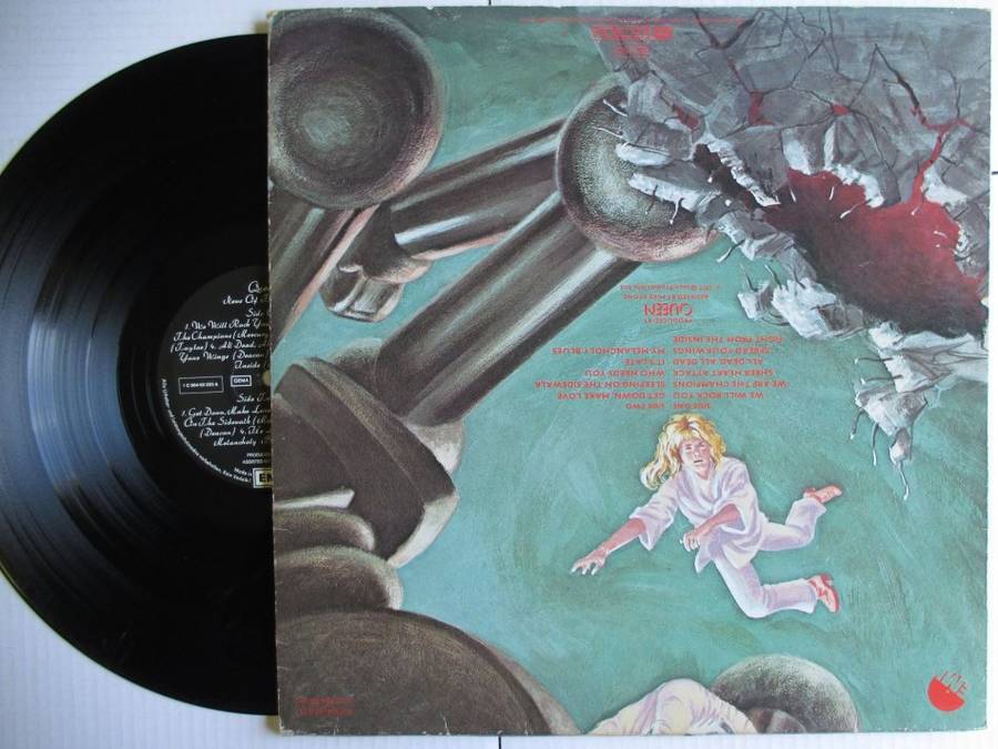 QUEEN - NEW OF THE WORLD - GERMANY VG / VG GATEFOLD