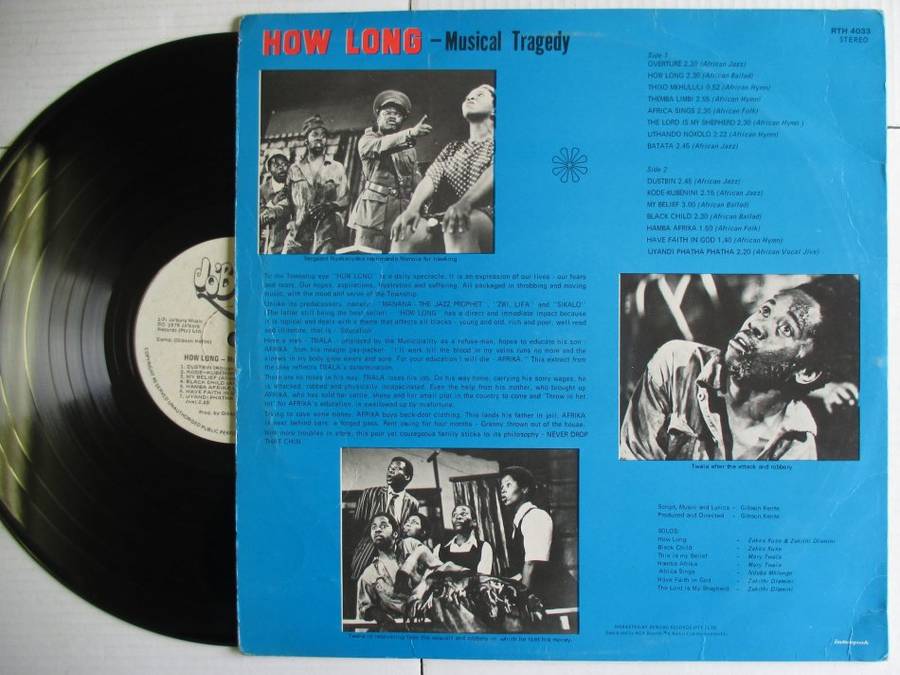 GIBSON KENTE - HOW LONG - RSA VG /VG-