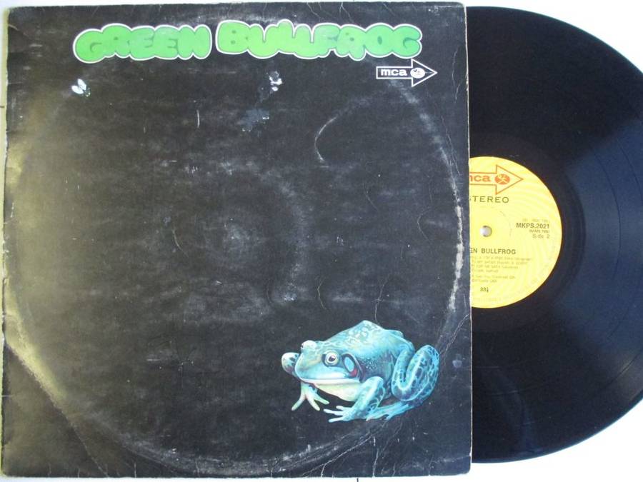 GREEN BULLFROG - S/T - UK VG- /VG-