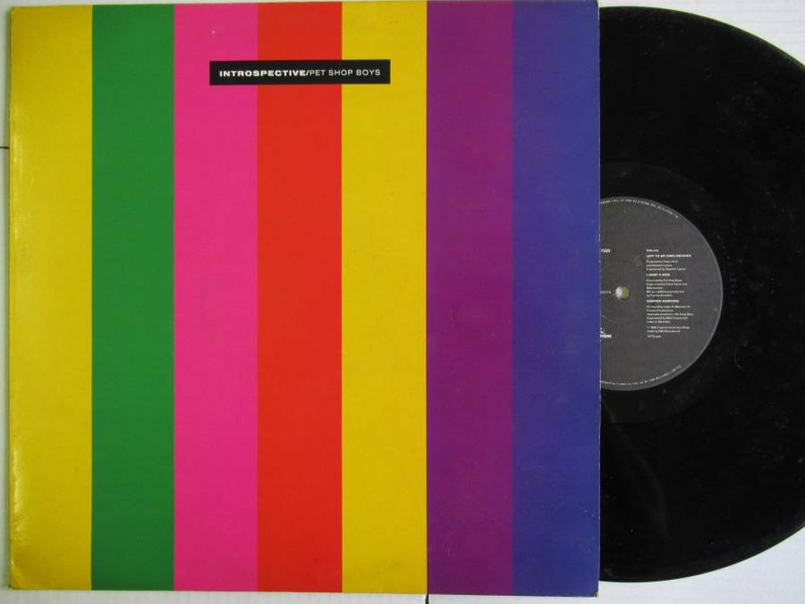 PET SHOP BOYS - INTROSPECTIVE - UK VG /VG WITH INNER