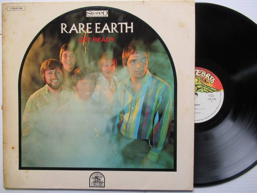 RARE EARTH - GET READY - GERMANY VG+ /VG+