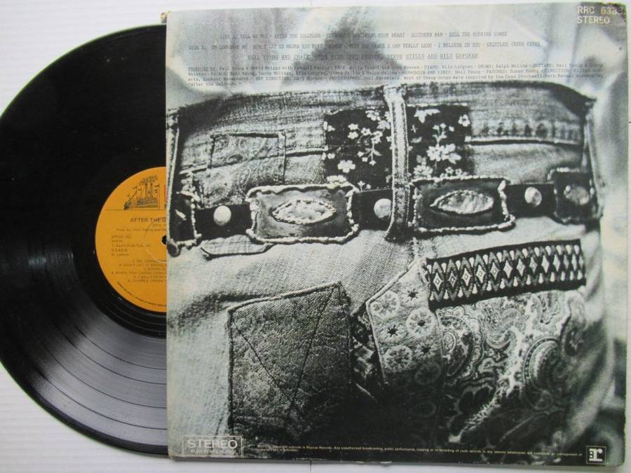 NEIL YOUNG - AFTER THE GOLD RUSH - RSA VG /VG GATEFOLD