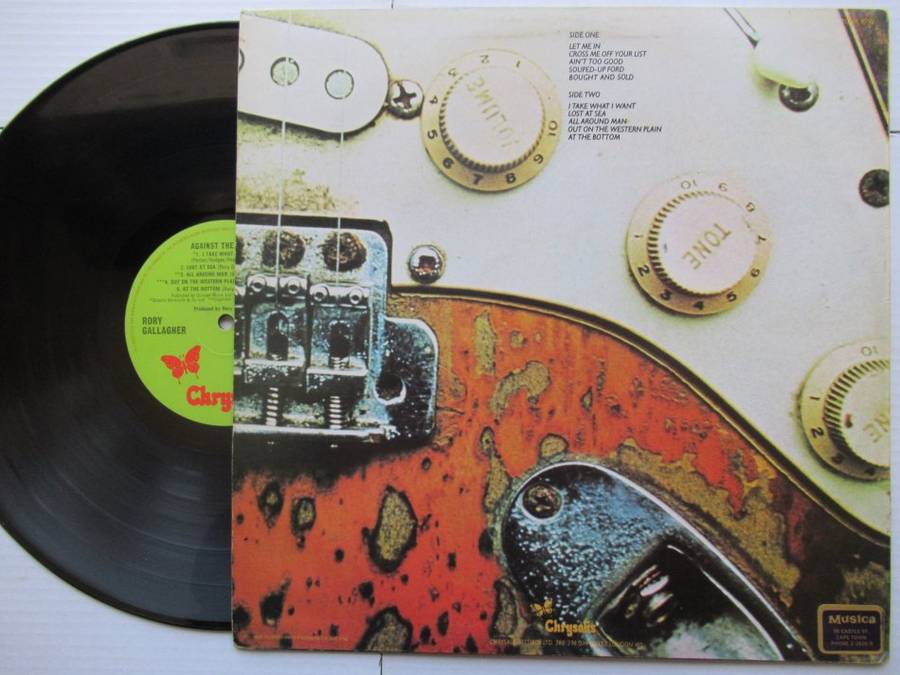 RORY GALLAGHER - AGAINST THE GRAIN - UK - VG+ / VG+