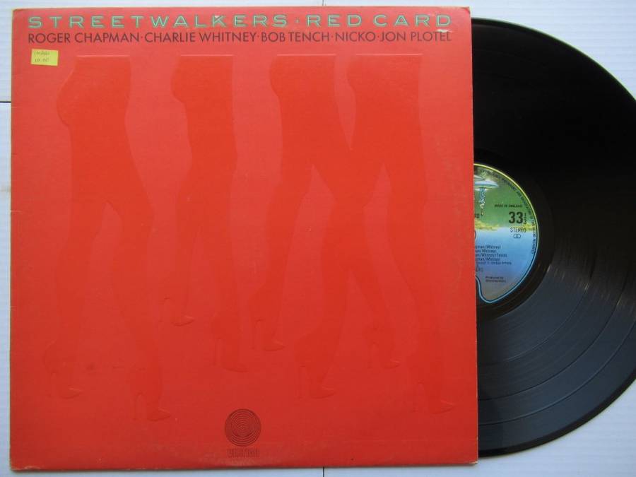 STREET WALKERS - RED CARD - UK - VG / VG+