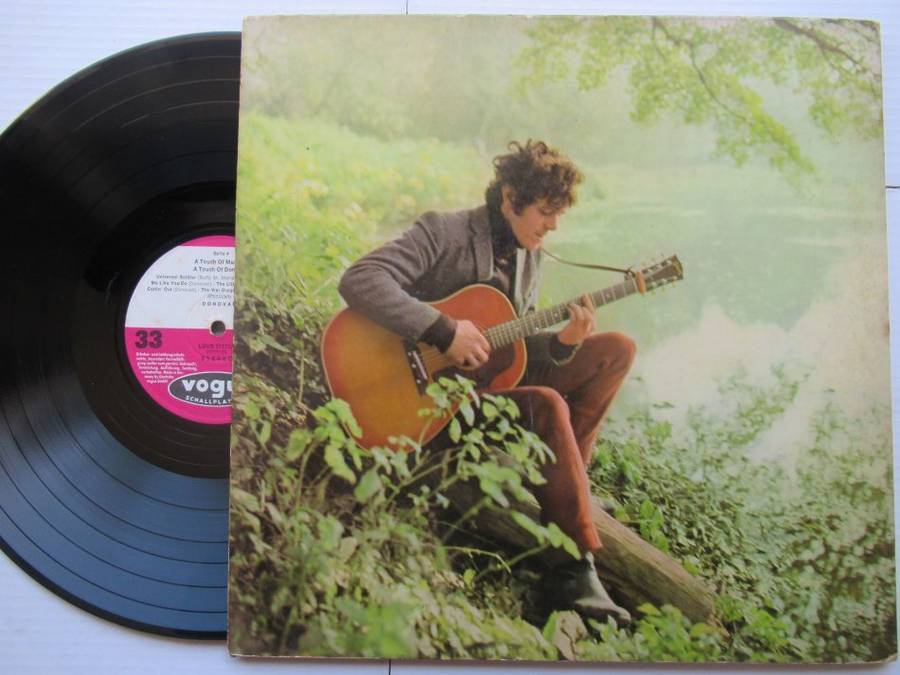 DONOVAN - A TOUCH OF MUSIC A TOUCH OF DONOVAN - GERMANY - VG / VG GATEFOLD 2LP