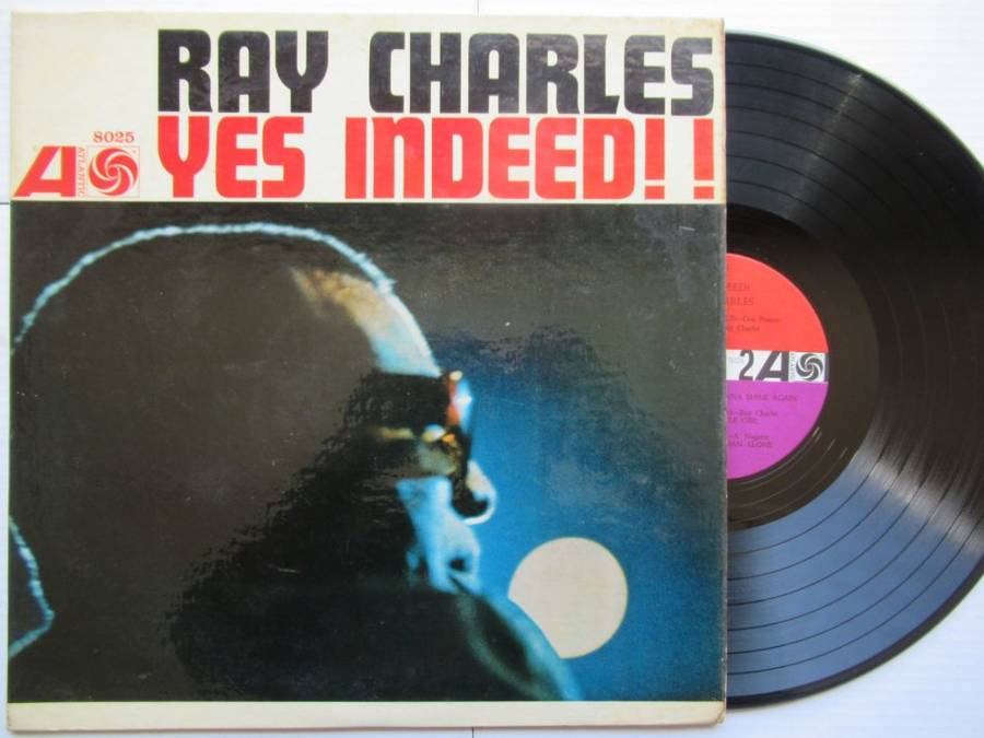 RAY CHARLES - YES INDEED - USA - VG+ / VG