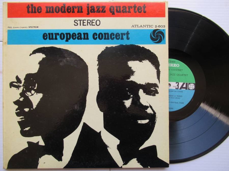 THE MODERN JAZZ QUARTET - EUROPEAN CONCERT - USA - VG+ / VG GATEFOLD 2LP