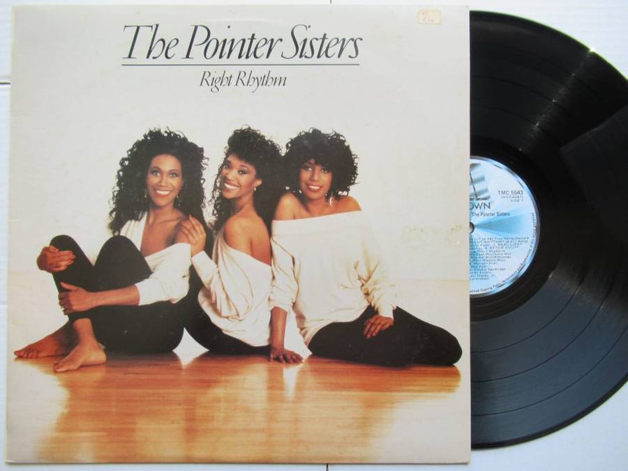 THE POINTER SISTERS - RIGHT RHYTHM - RSA - VG+ / VG+
