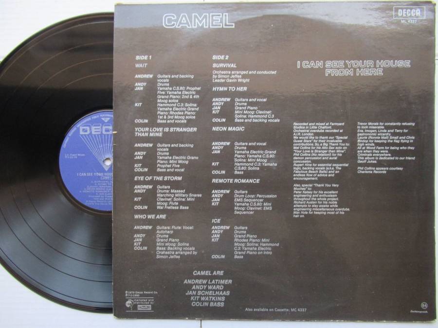 CAMEL - I CAN SEE YOUR HOUSE FROM HERE - RSA - VG+ / VG+