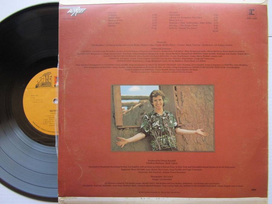 TIM BUCKLEY - SEFRONIA - RSA - VG / VG+